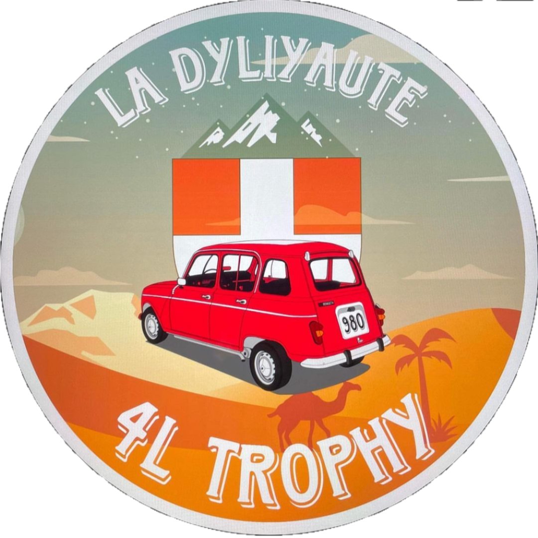 Le 4L Trophy avec l'équipage de la Dyliyaute - GAVOT CAR CLEANING